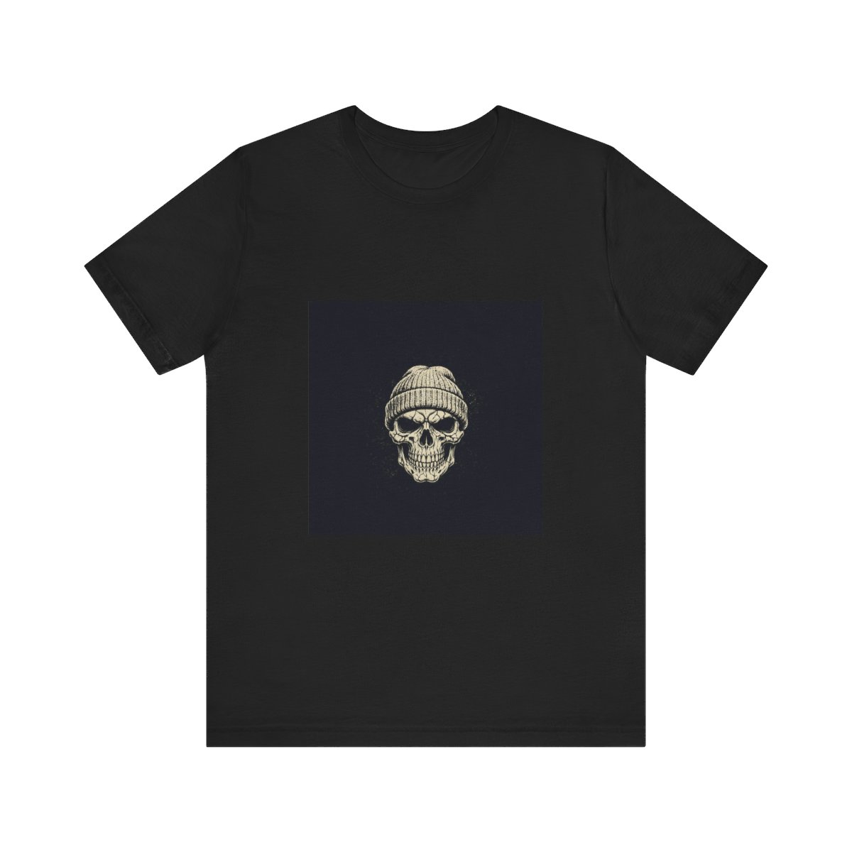 Beanie Skull Carpenter Tee front print